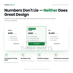 Affordable Website Design Packages With Transparent Pricing