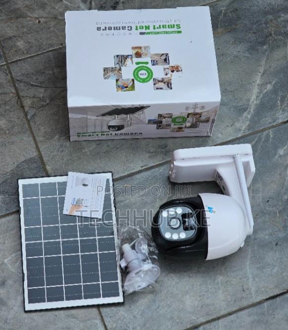 4g V380 Single Lens Solar PTZ Camera Simcard Enabled CCTV Outdoor CCTV