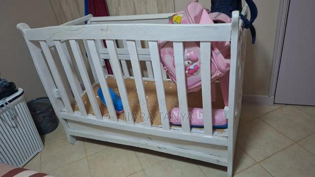 Used Wooden Baby Cot on Offer - thumbnail 2