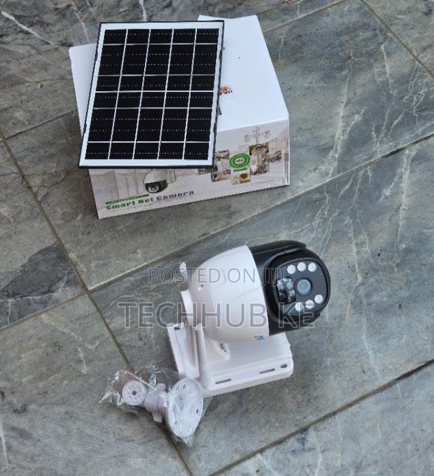 4g Solar Powered Camera Single Lens 4g Security CCTV V380 Pro App