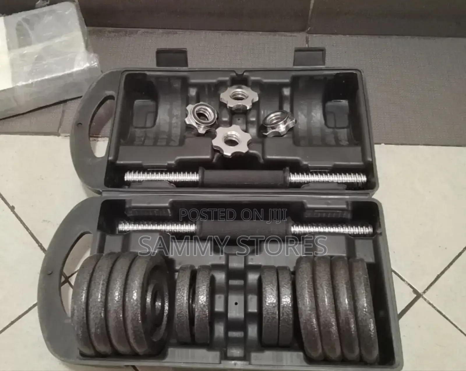 30kg Adjustable Dumbbell Exercise Kit – Full Body Workout Weight Set