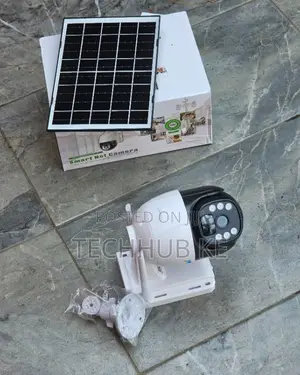 V380 Single Lens 4g Solar Security Camera With Simcard Slot 360