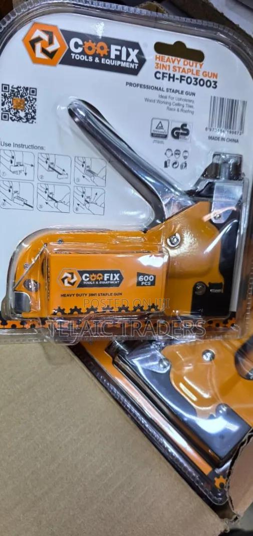 Coofix Staple Gun 3in1 With 600pcs Staple Pins