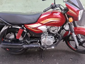 New TVS HLX Plus ES 2026 Red