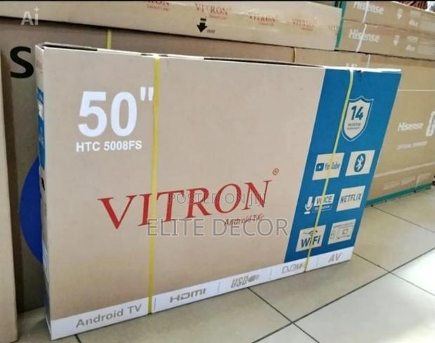 Vitron 50" Smart Android Uhd Tv –Wi-Fi, Bluetooth, Netflix, Youtube - thumbnail 2