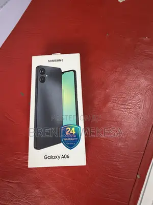 New Samsung Galaxy A06 128 GB Black
