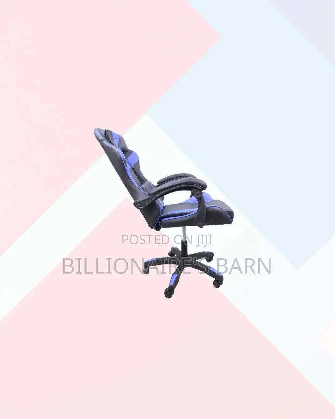 Practical Blue Gaming Chair Ergonomic Support for Fast Paced Days