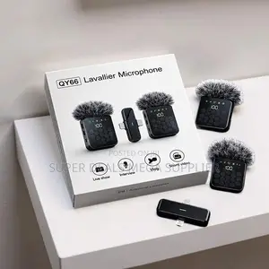 Crystal Clear Audio 3 In 1 Dual Mics Wireless Lavalier Microphone