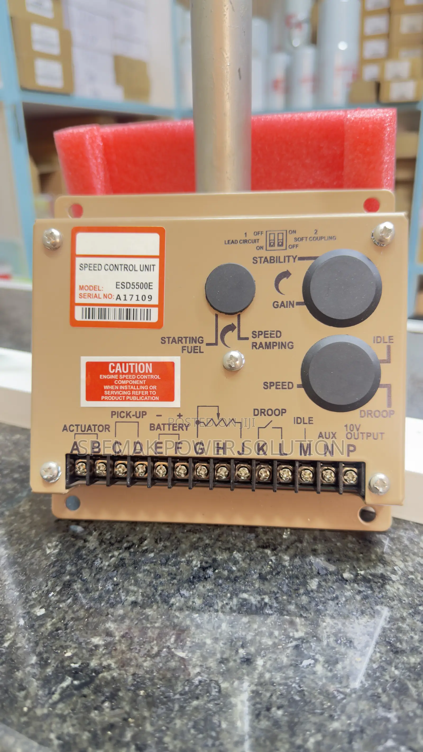 Engine Speed Controller Unit