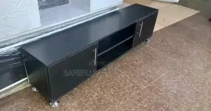 Rio 4ft All Black Tv Stand