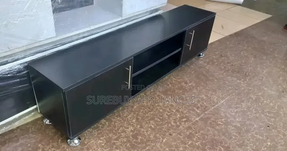 Rio 4ft All Black Tv Stand