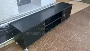 Rio 4ft All Black Tv Stand