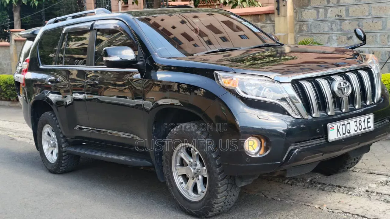 Toyota Land Cruiser Prado 2015 Black