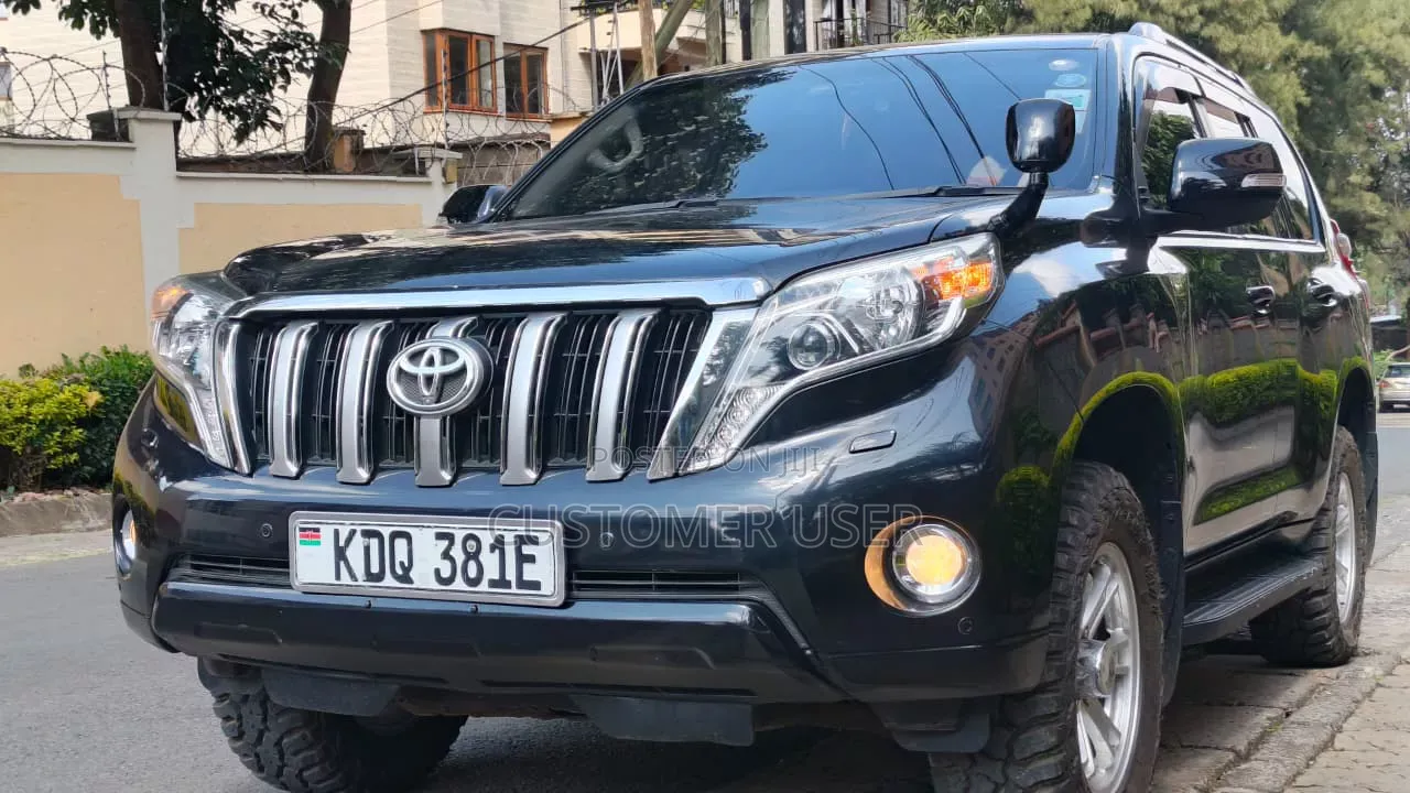 Toyota Land Cruiser Prado 2015 Black