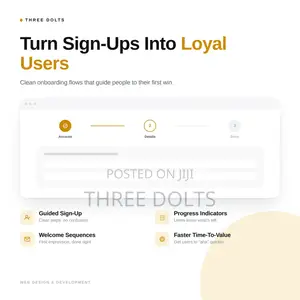 User Onboarding Sign-Up Flow Design for Web Applications