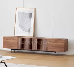 Tv Cabinet: Timber Linear Tv Cabinet