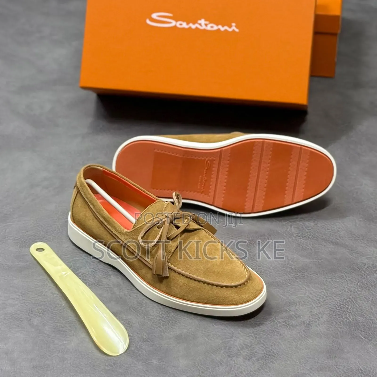 Santoni Quality Loafers Boxed