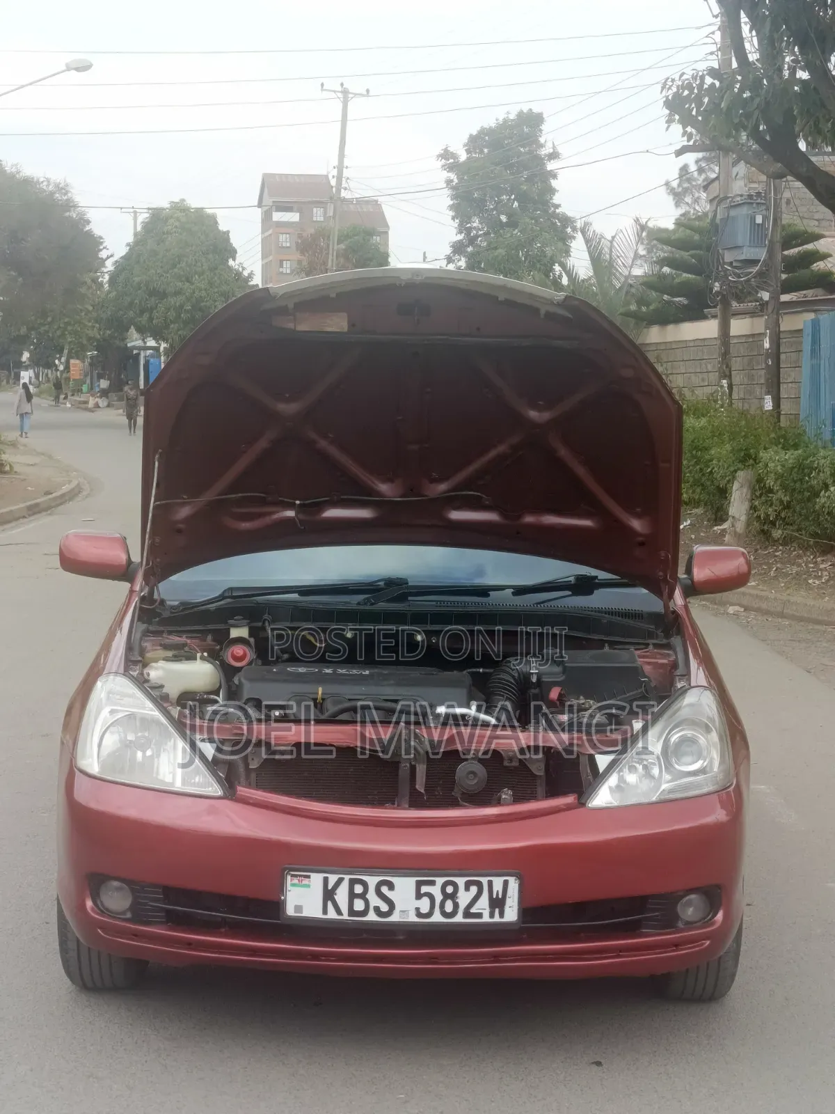 Toyota Allion 2005 Maroon