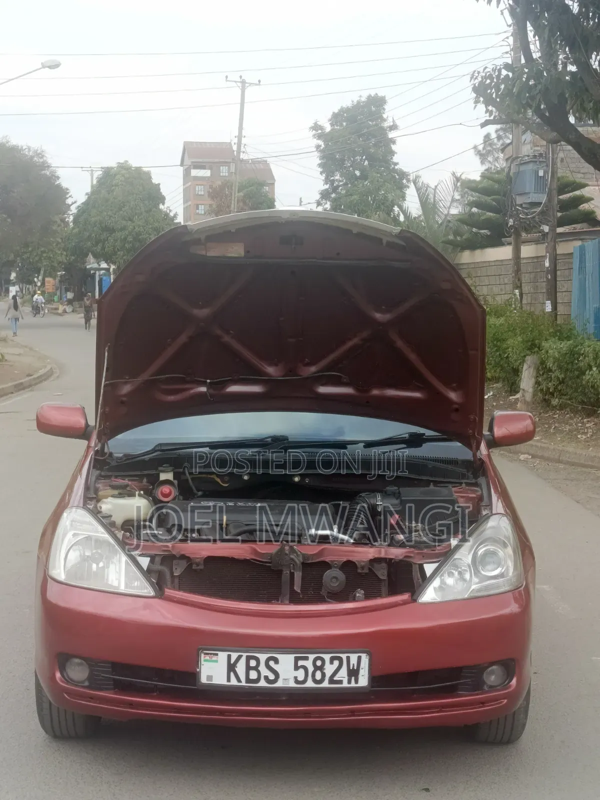Toyota Allion 2005 Maroon