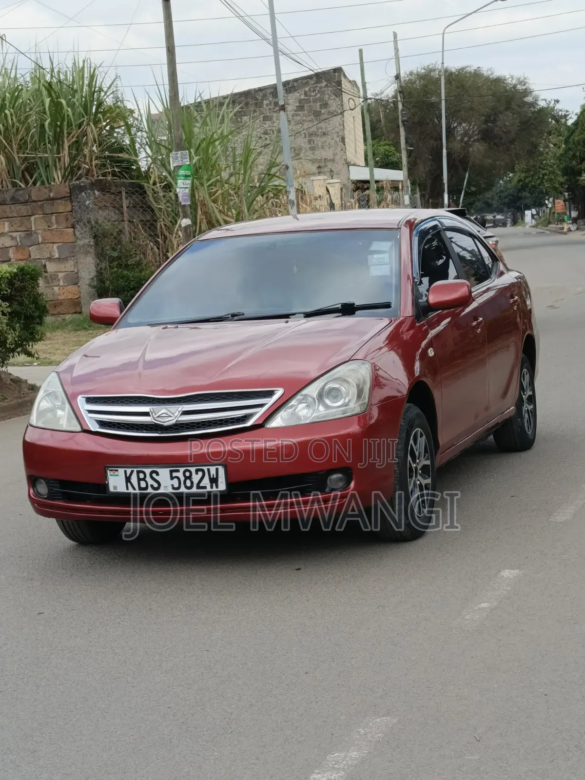 Toyota Allion 2005 Maroon