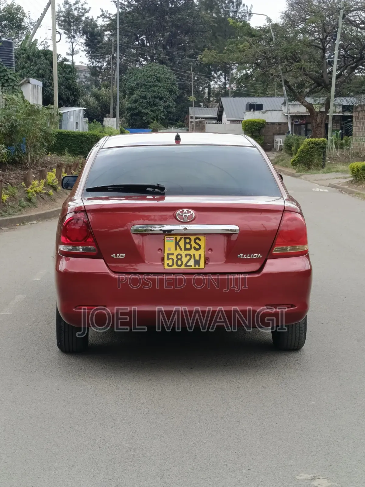 Toyota Allion 2005 Maroon