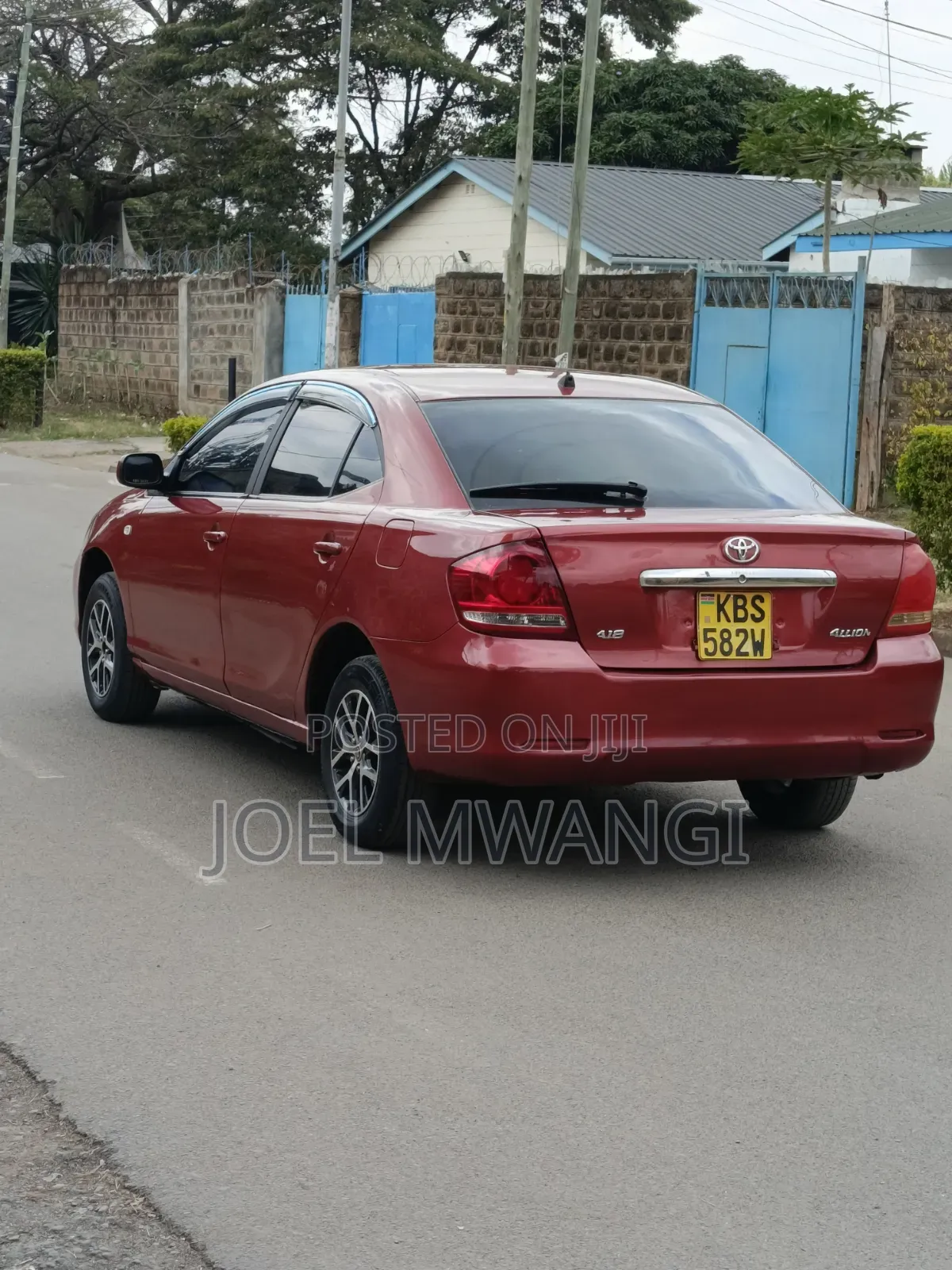 Toyota Allion 2005 Maroon