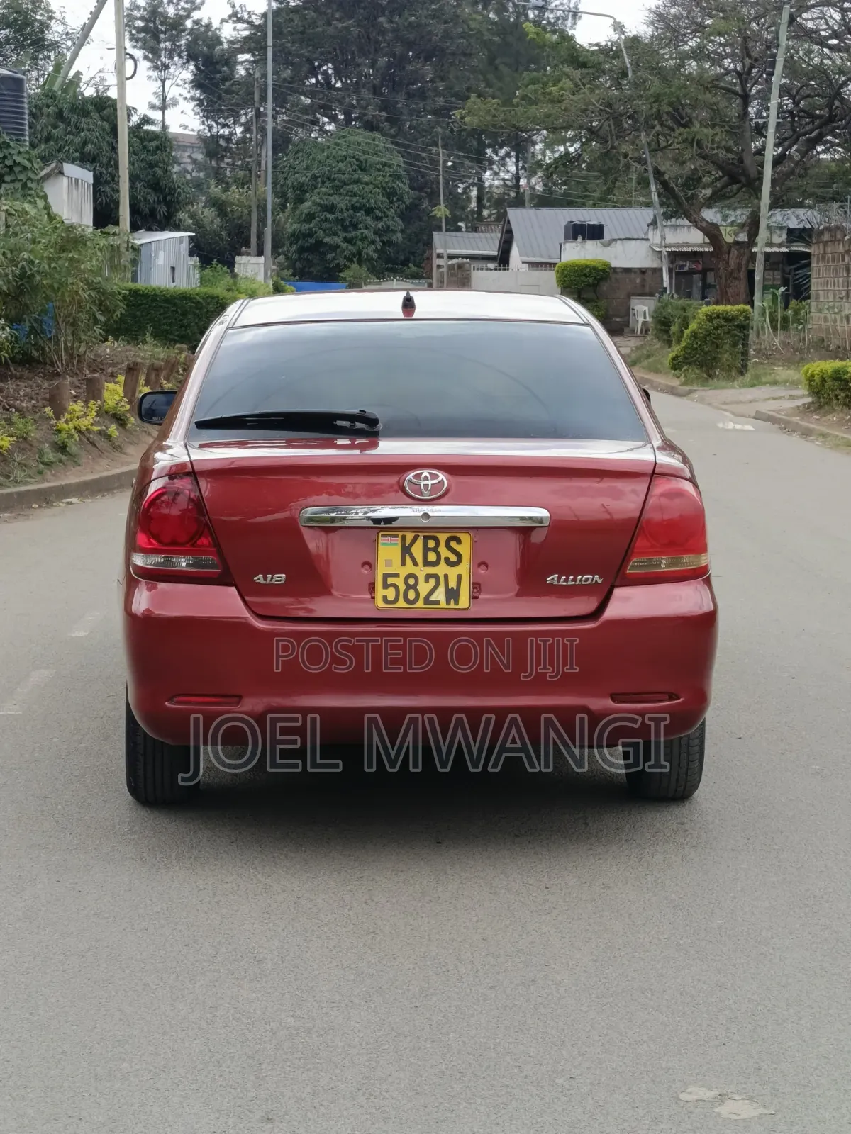 Toyota Allion 2005 Maroon