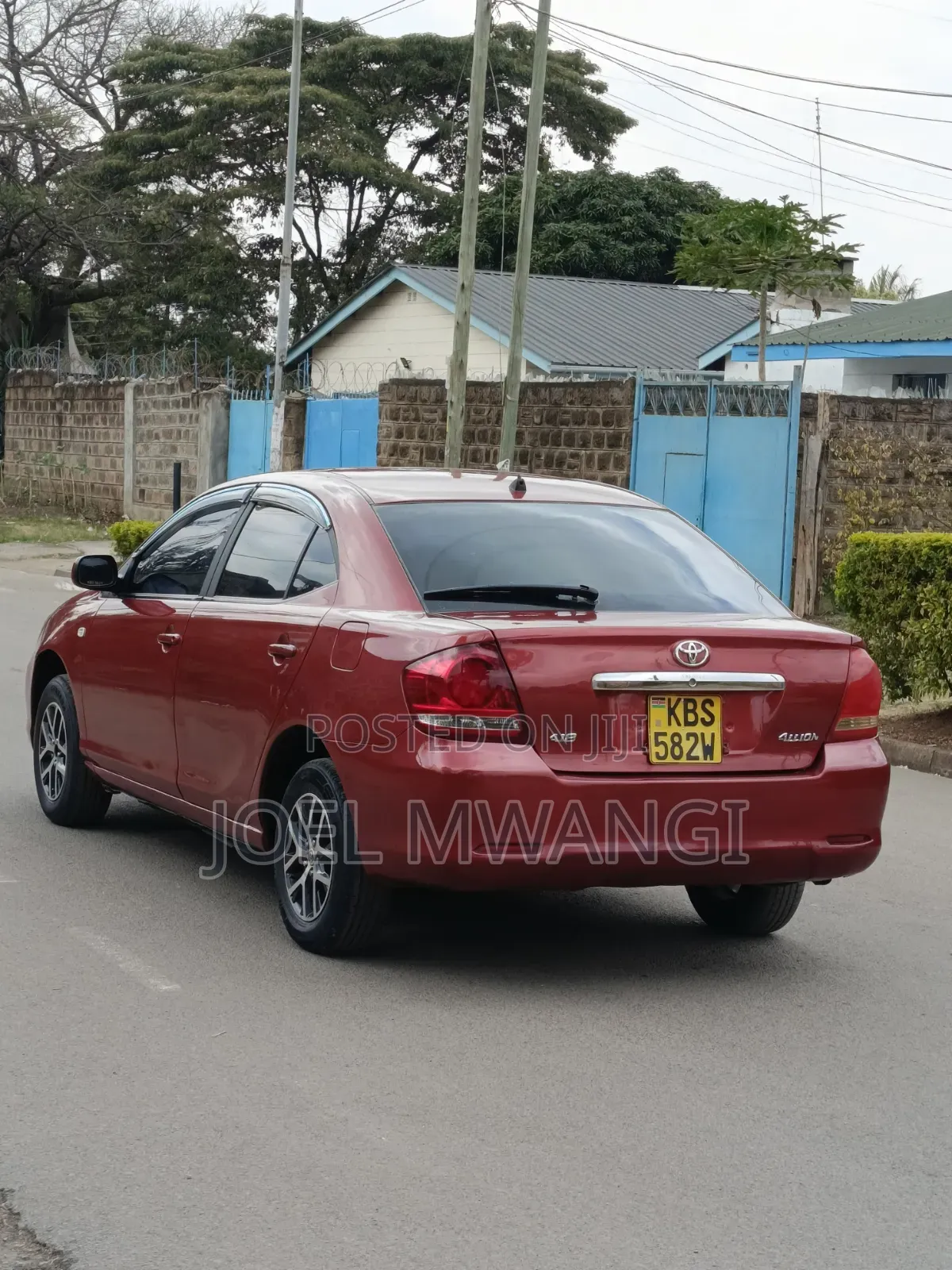 Toyota Allion 2005 Maroon