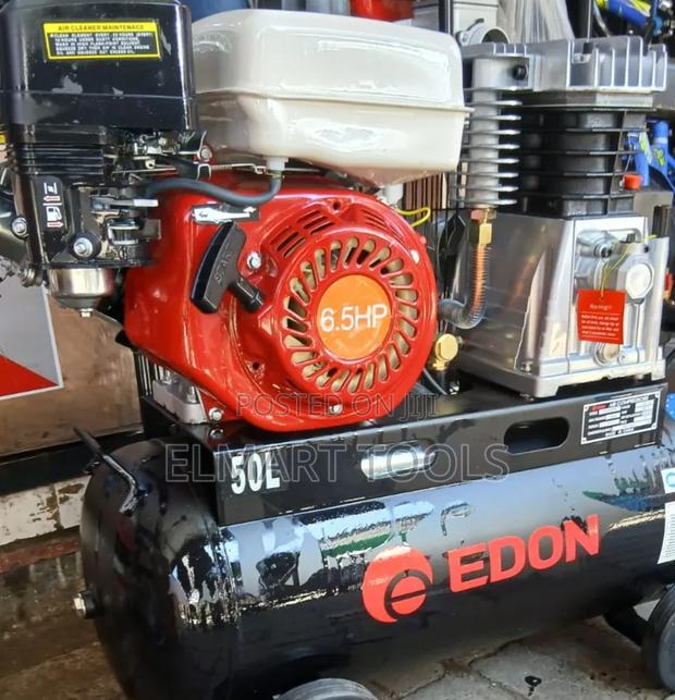 Edon Gasoline Compressor 50l - thumbnail 2