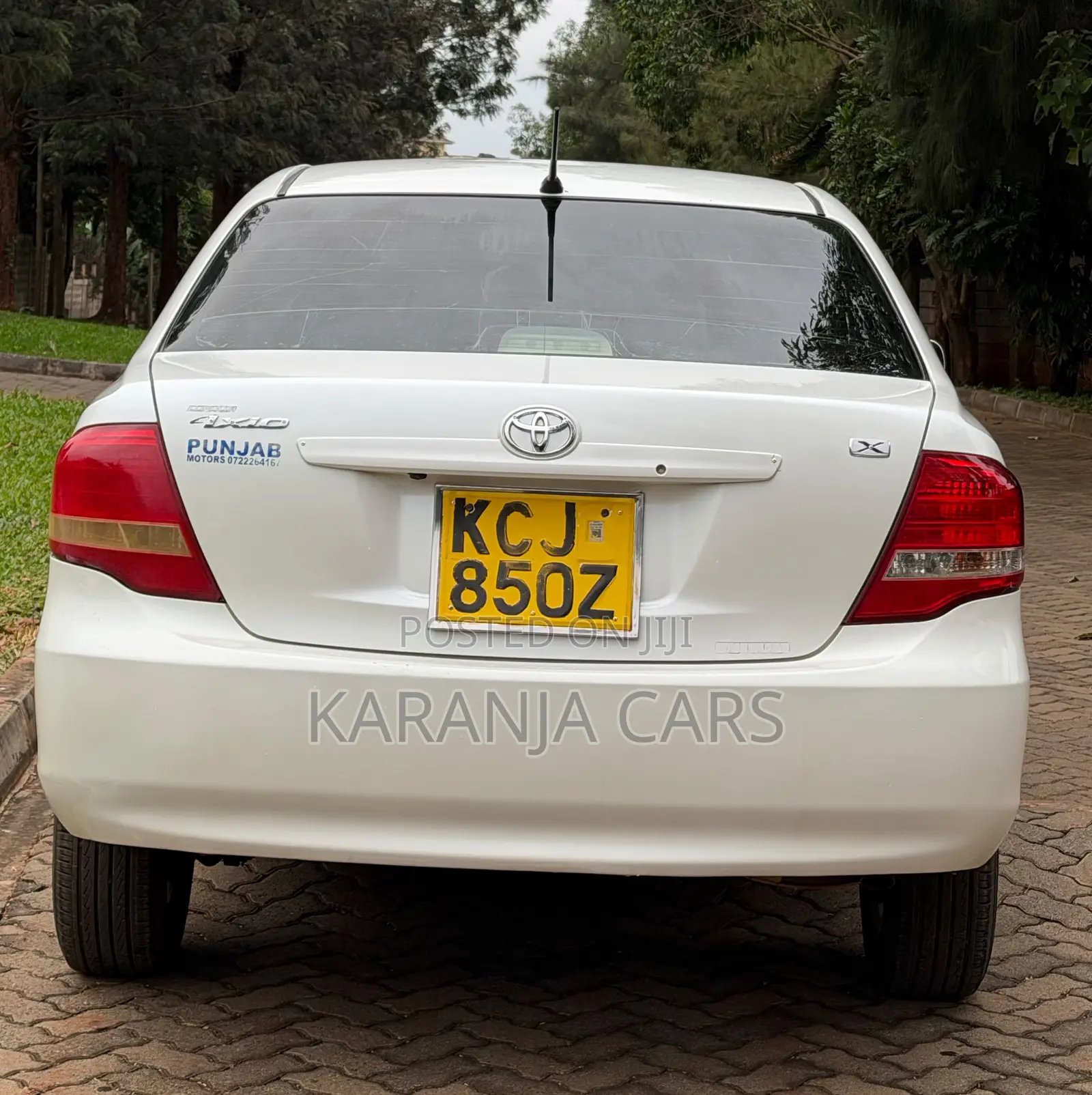 Toyota Axio 1.5 G 2WD 2009 White