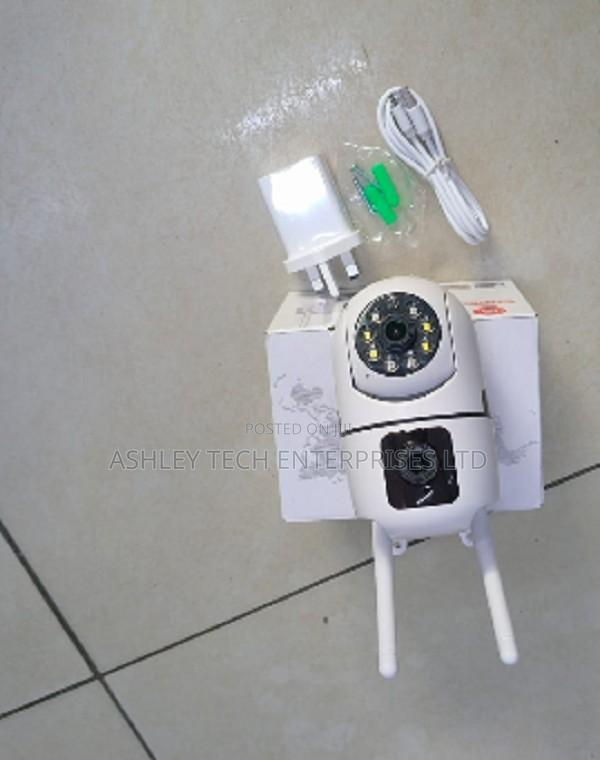 ^ Wall Mounted Security Camera – Remote View Anywhere - main view