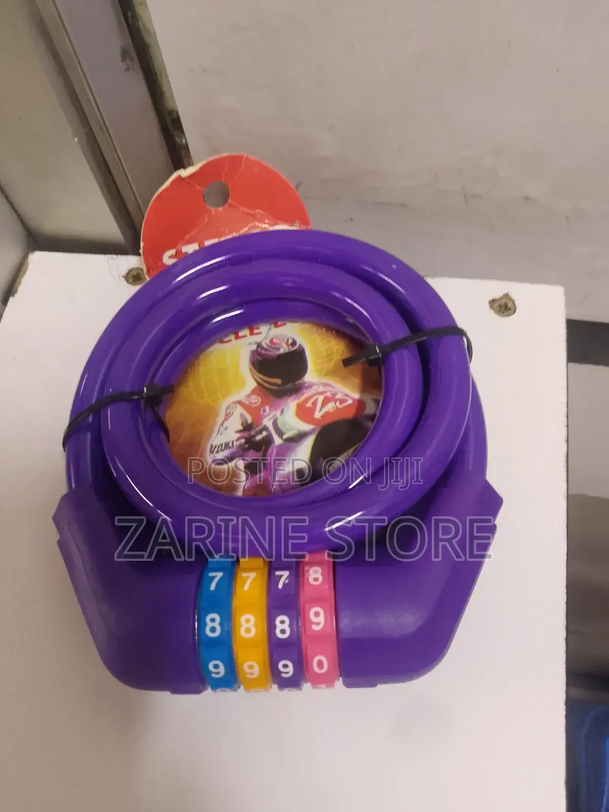 4 Password Biycle Lock or 4 Digit Combination Lock