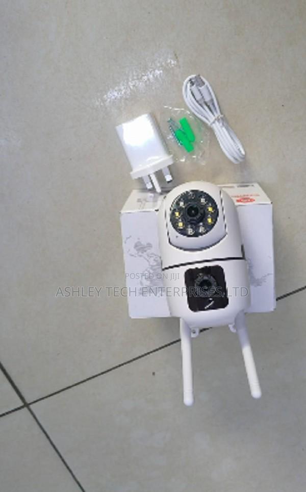 Wall Mounted V380 Dual Lens Wifi Bulb Camera~~
