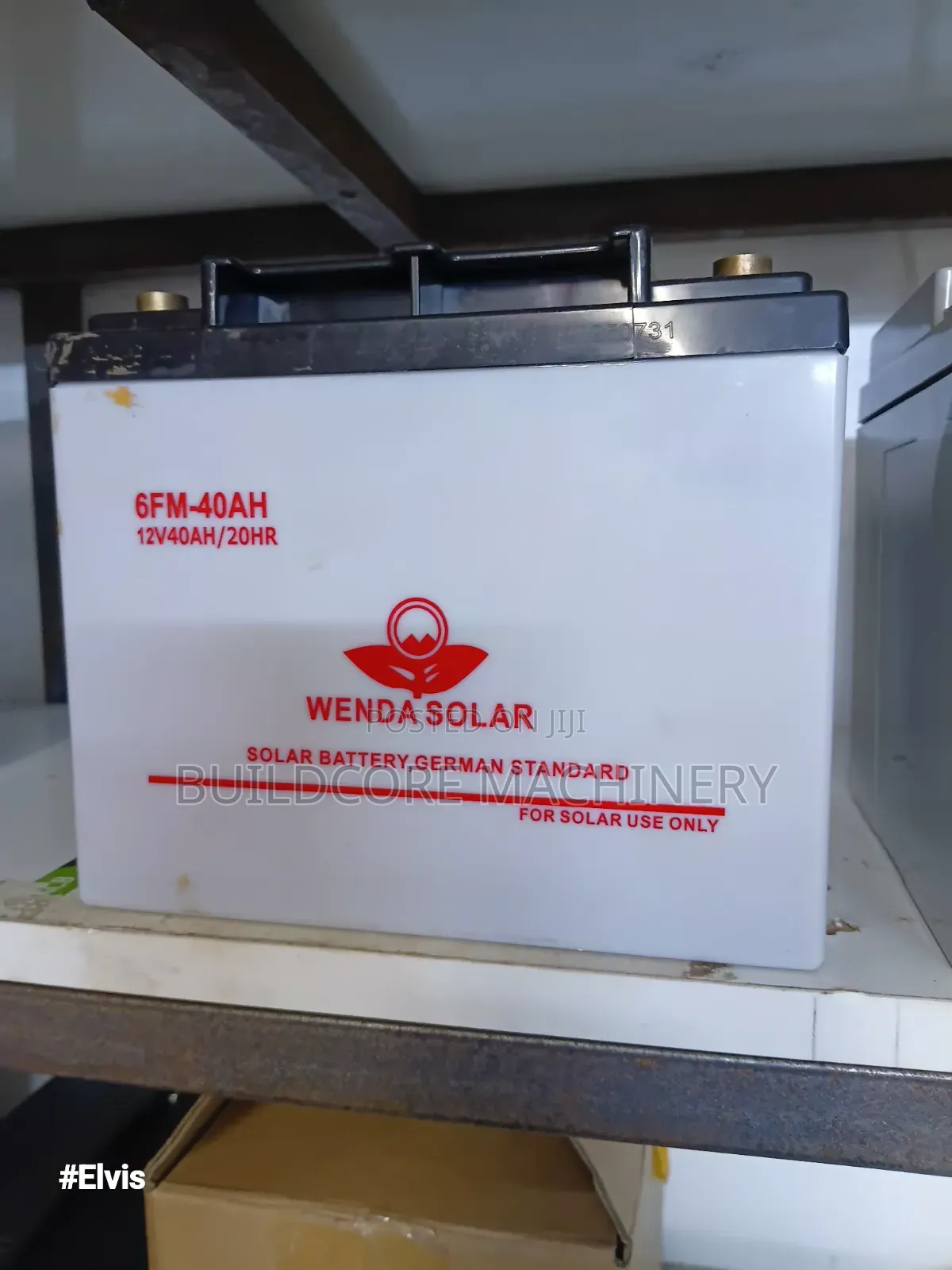40ah 12v Wenda Solar Gel Battery