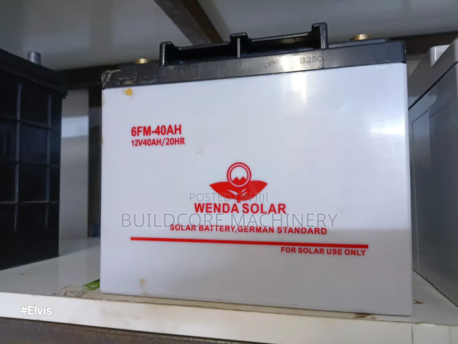 40ah 12v Wenda Solar Gel Battery