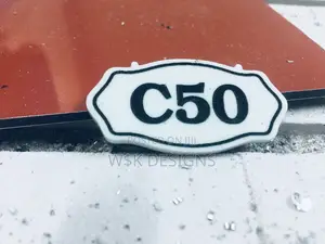 White Door Labels