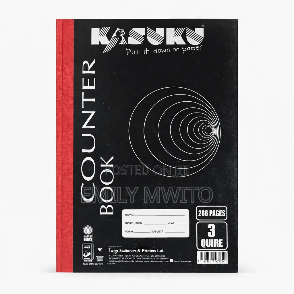 Counter Book 3q-288 PGS