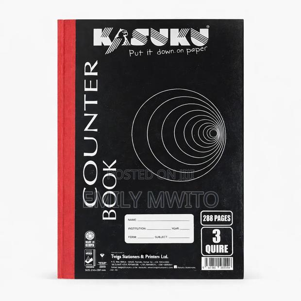 Counter Book 3q-288 PGS
