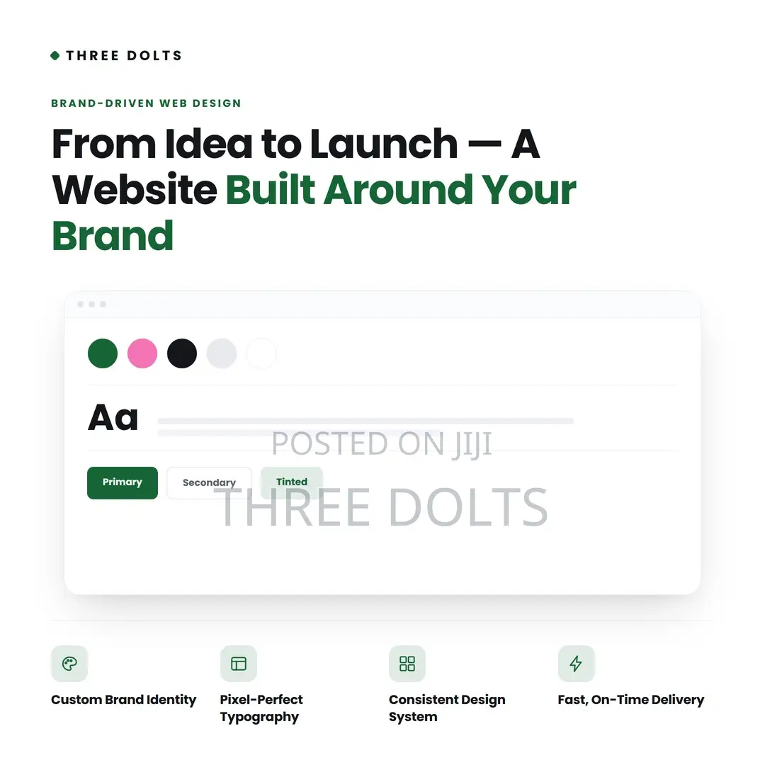 Custom Brand Website Design | Logo-Ready, on-Brand Web Development