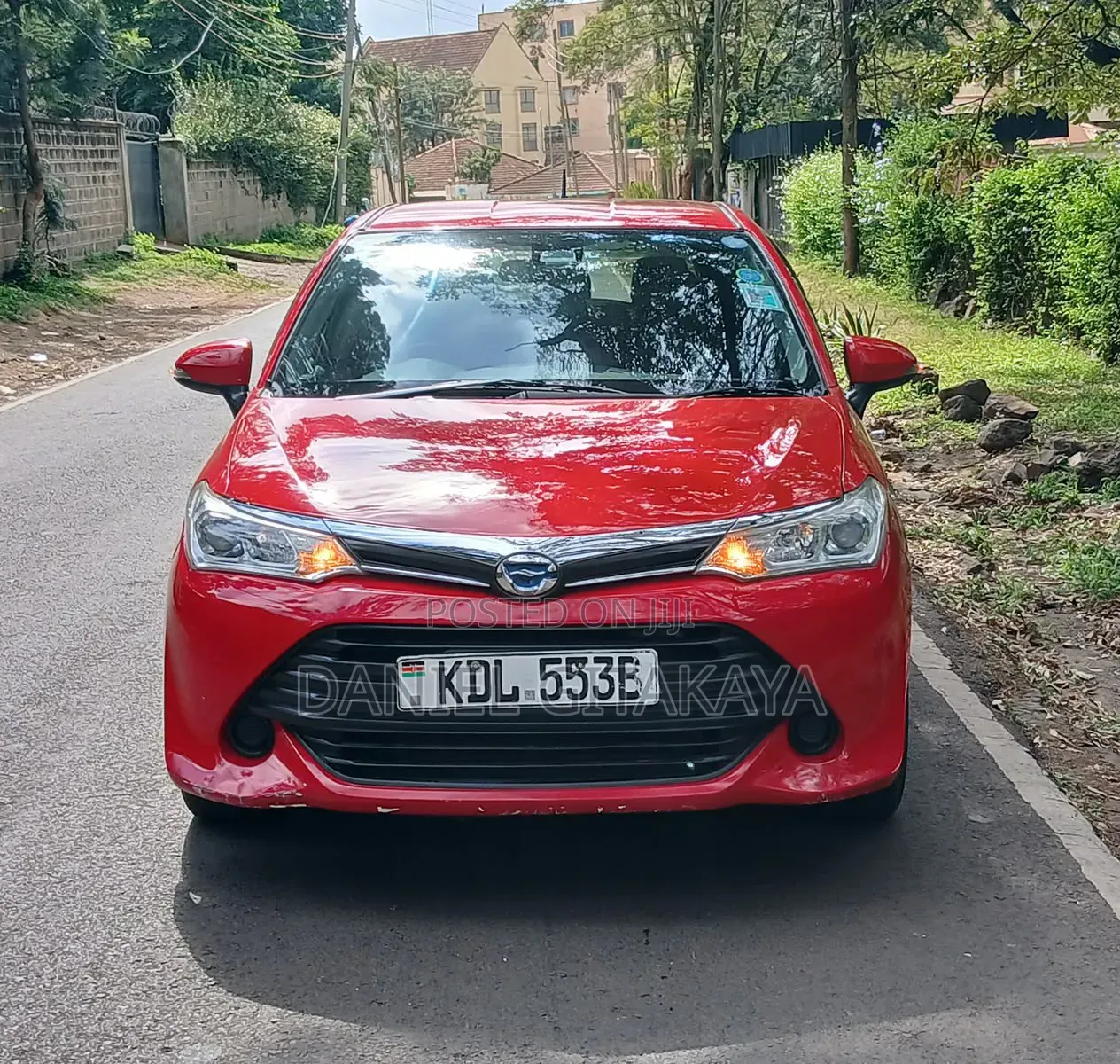 Toyota Corolla Fielder 2016 Red