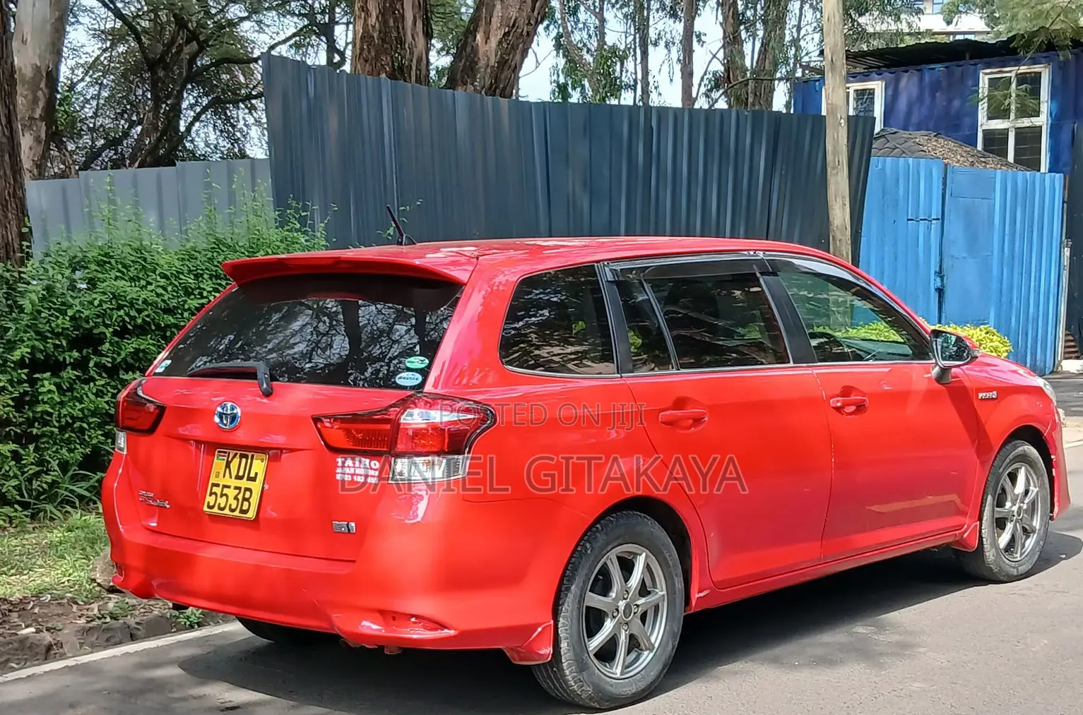 Toyota Corolla Fielder 2016 Red