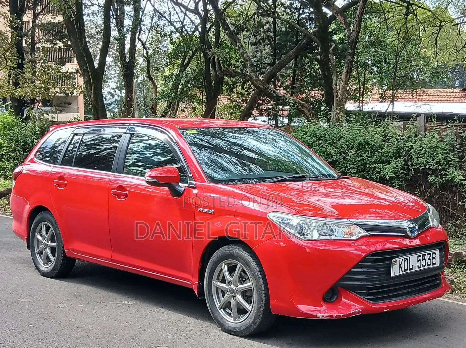 Toyota Corolla Fielder 2016 Red