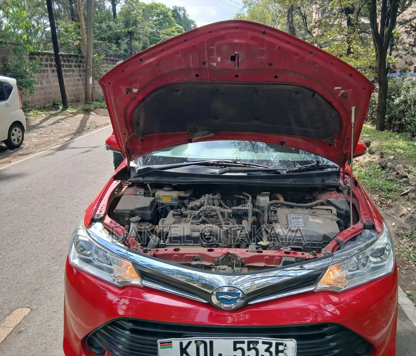 Toyota Corolla Fielder 2016 Red