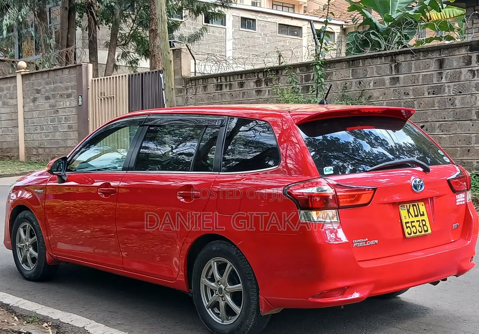 Toyota Corolla Fielder 2016 Red