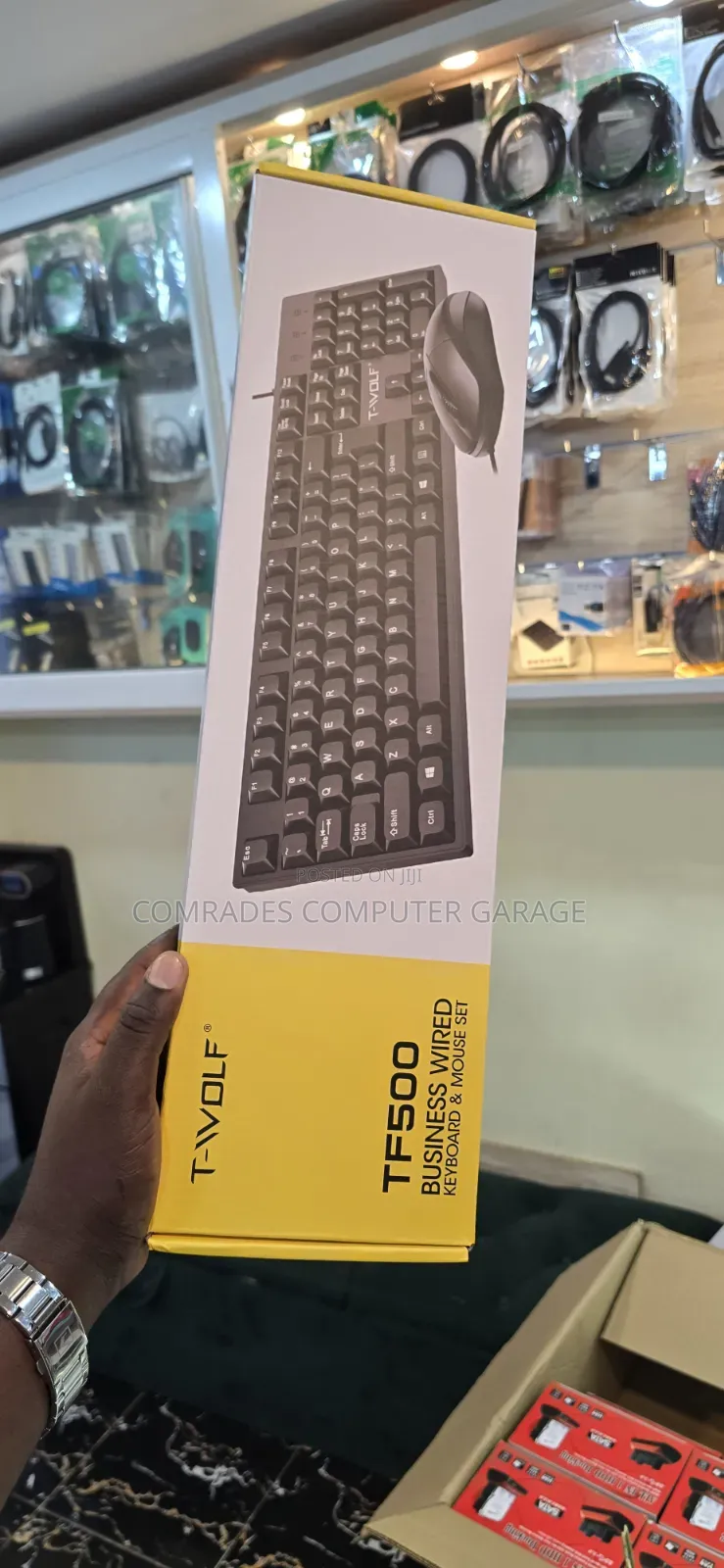 Keyboard and Mouse Set (Tf500)