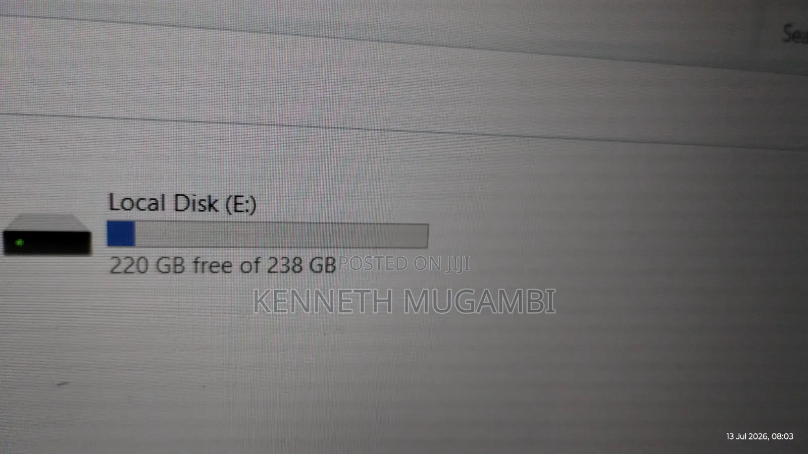 Used Hikvision E-100 256 Gb SSD