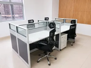 4-Seater Modular Workstation