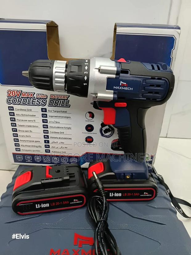 Maxmech 20v Cordless Drill