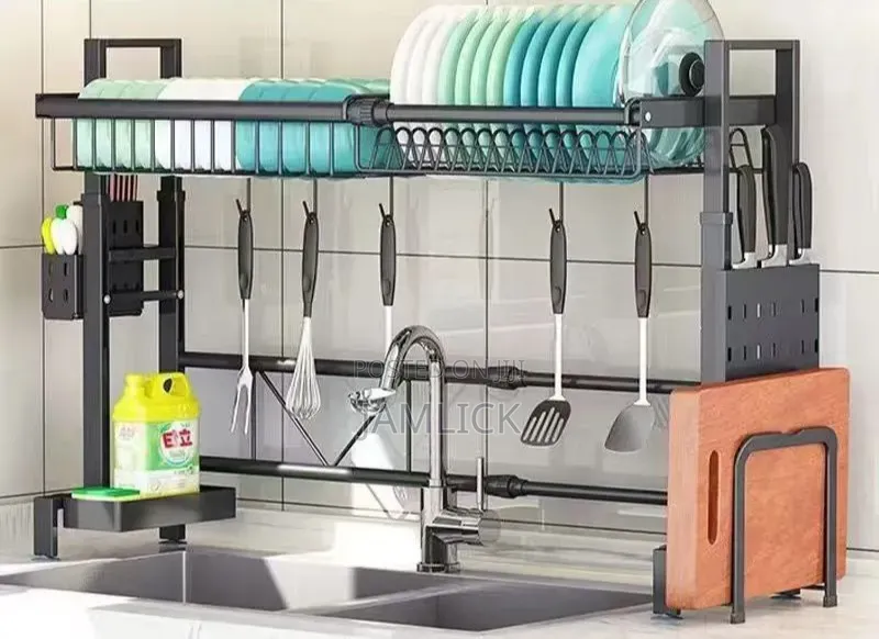 Single Layer Over-the-Sink Dish Rack - Cv