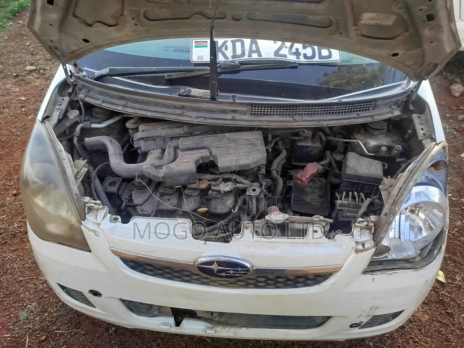Subaru Pleo 2012 White